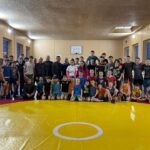 Поздравления и награждение спортсменов ДЮСШ борьбы